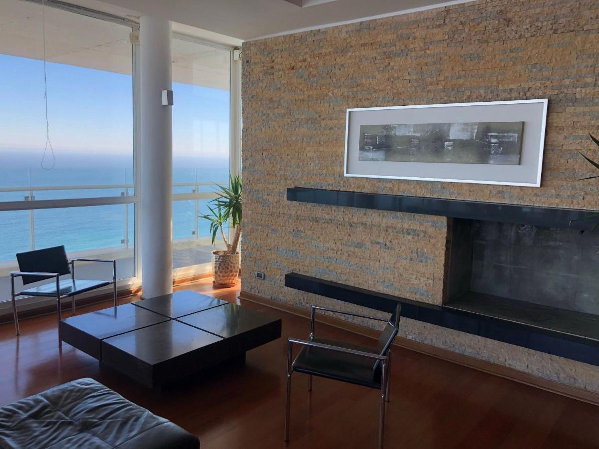 Hermoso Departamento Con Insuperable Vista Al Mar Lejlighed Vina del Mar Eksteriør billede